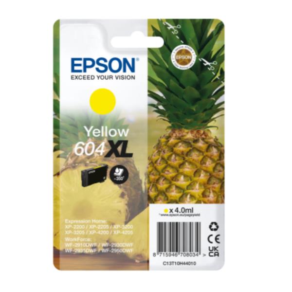 Epson Singlepack Amarillo 604xl Ink